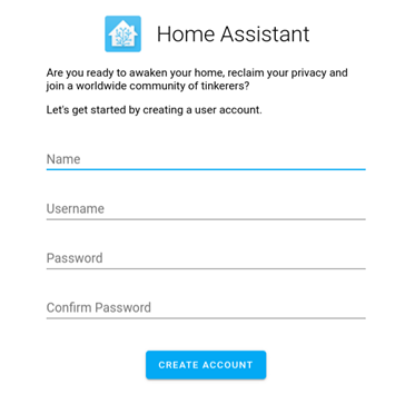 URL Home Assistant